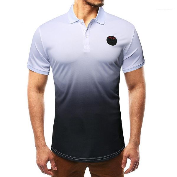 

sleeved tees mens polos summer designer 19ss new fashion cool fresh polo tshirts short, White;black