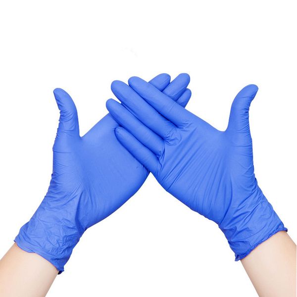 

50 pcs disposable latex tattoo labor insurance waterproof hand wearable thicken protective rubber gloves