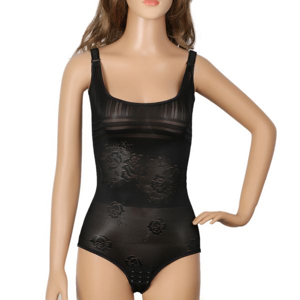 

нижнее белье sexy lady похудения всего тела талии тренер shaper корсета shapewear bodysuit животика управления дышащий женские, Black;white