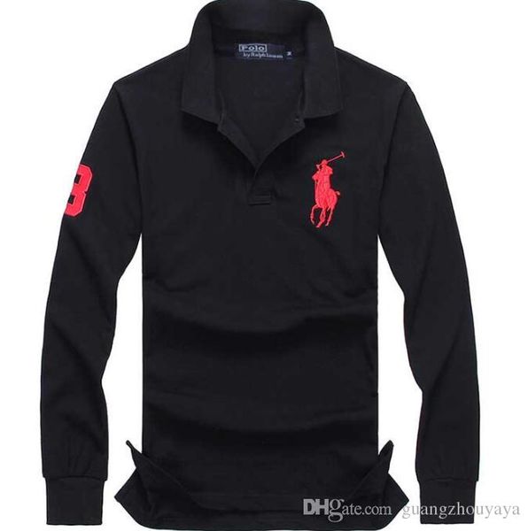 

Бесплатная доставка 2019 весна осень высокое качество мужская мода с длинными рукавами рубашки поло повседневная мужская рубашка с длинными рукавами размер M-4XL