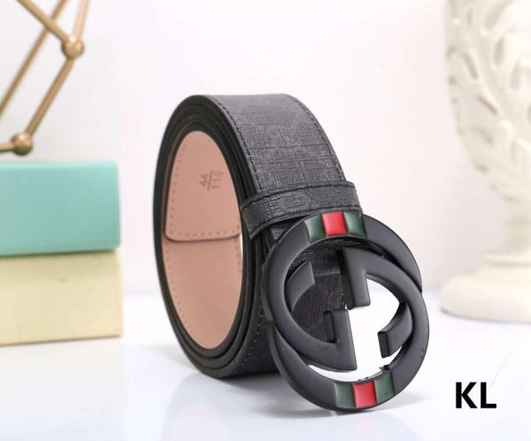 

brand belt casual letters smooth buckle premium belt box men fashion designers men ladies luxury belt 14, Black;brown