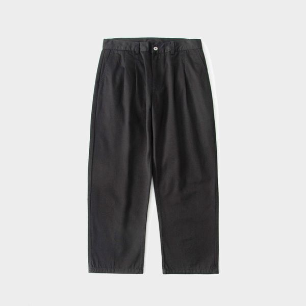 

mens casual loose straight double pleated shorts summer fashion capri length zipper cargo mens short pants, White;black