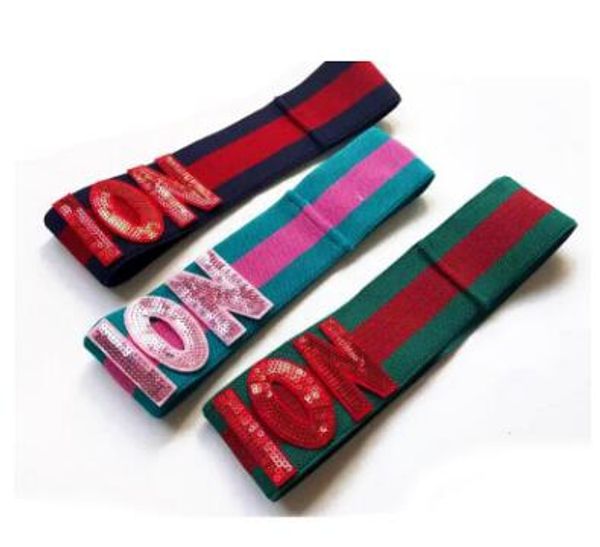 

мода дикий наплыв людей блестками письма с ретро головные уборы мужчин и женщин, Black;brown