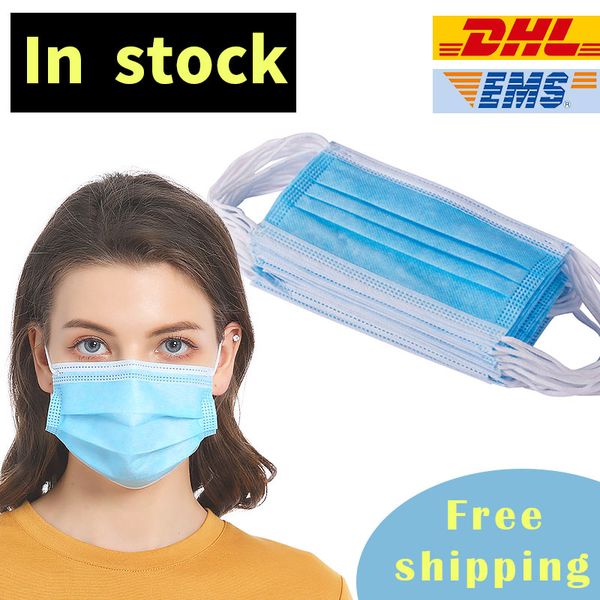 

в наличии одноразовые маски для лица 3ply пыленепроницаемый маска против пыли эластичная петля мягкий дышащий mouth фильтр защита от загрязн