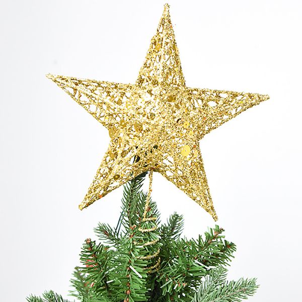 New Christmas Tree Top Decorations Stars For Home House Table