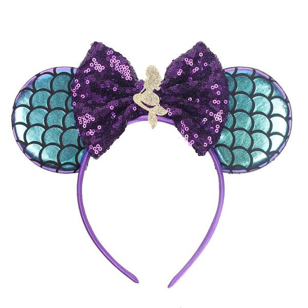 

girls hair accessories baby headband cartoon hairband sequin children glitter summer ears gifts bowknot cute party fashion, Slivery;white