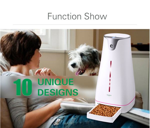 2020 Pet Feeder Wifi Remote Control Fashion Smart Automatic Pet