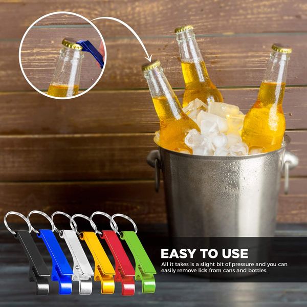 

compact keychain bottle and can opener for bartenders, pocket claw, traveling gadgets, Silver
