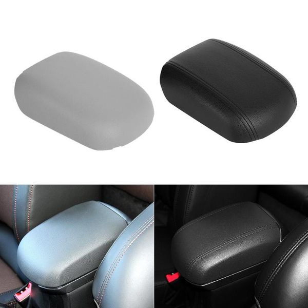 

real leather center console armrest real leather high-class cover for gmc chevy cruze 2011-2015