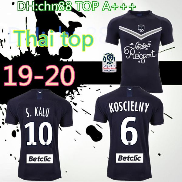 

19 20 бордо трикотажных изделий футбола 2019 2020 майо-де-футового briand s.kalu kamano ui джо бенито de preville basic маек, Black;yellow