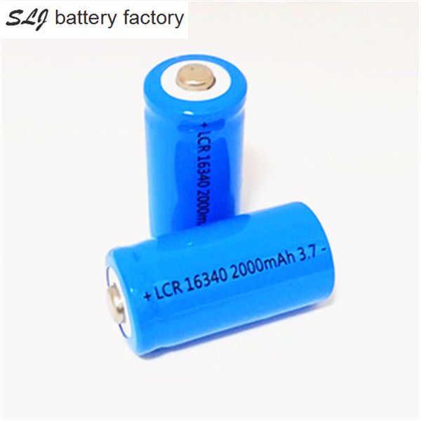 

cr123a /icr 16340 2000mah 3.7v rechargeable lithium battery ing