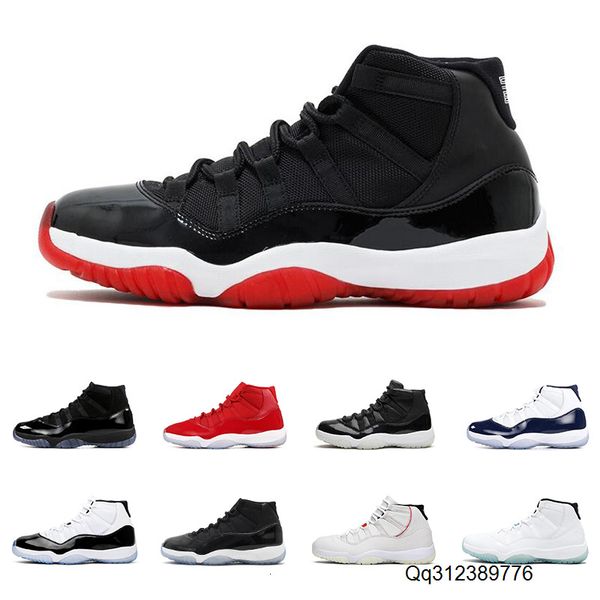 

2020 mens women basketball shoes 11s new bred space jam cap and gown legend blue fashion 11 men athletic sports sneakers