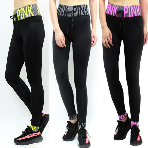 

Women High Waist Yoga Leggings Pants Gym Running Stretch Sport Trousers