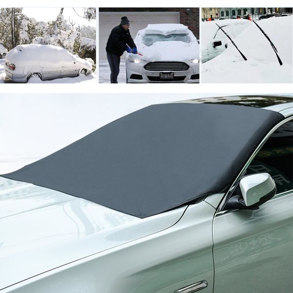 

210*120cm automobile magnetic sunshade cover car windshield snow sun shade waterproof protector cover car front windscreen