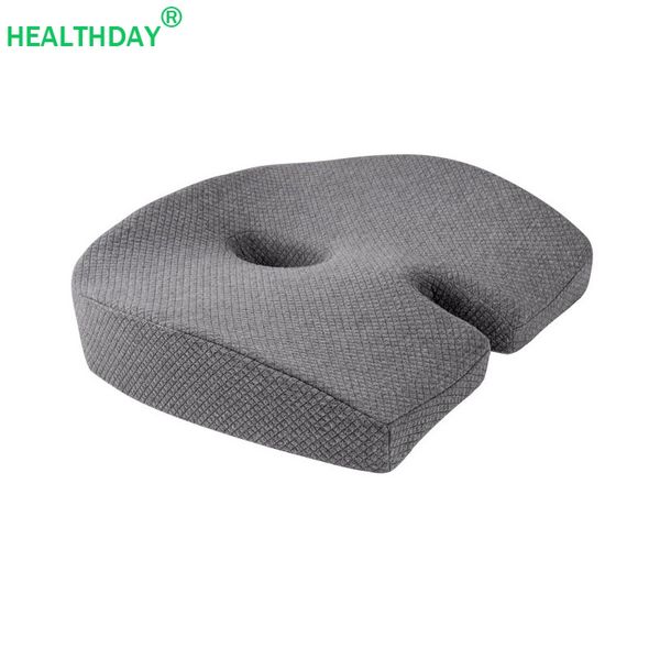 

1pc coccyx pillow seat bamboo charcoal memory foam hollow design non-slip orthopedics protection caudal vertebra acne cushion