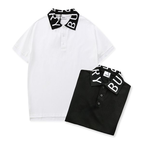 

2020 luxury mens designershirts polos t рубашки brandt-shirt street hiphop женщины высокого качества лето тройники короткие рукава bbl b1055, White