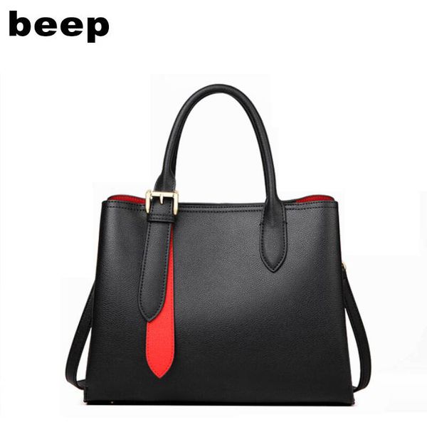 

beep 2020 new women genuine leather bag luxury fashion superior cowhide tote women handbags shoulder crossbody bags for