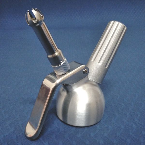 

ialj 500 ml aluminum cream dispenser, gourmet blender,decorative nozzle and pastry tube