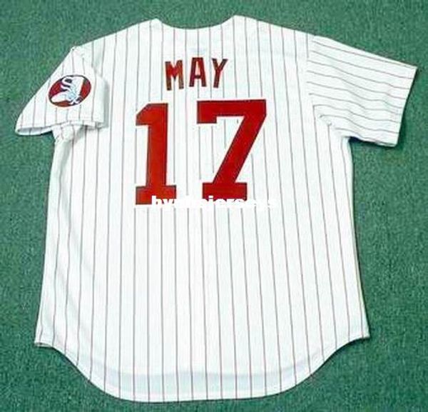 

custom carlos may stitched 1970's throwbacks home baseball jersey retro mens jerseys shirt, Blue;black