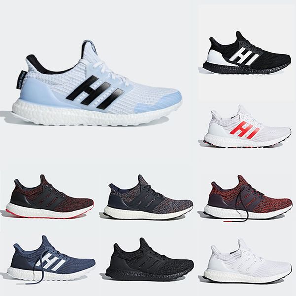 

game of thrones ultra 4.0 running shoes house targrayen stark lannister primeknit white walker orca sports sneakers 36-45