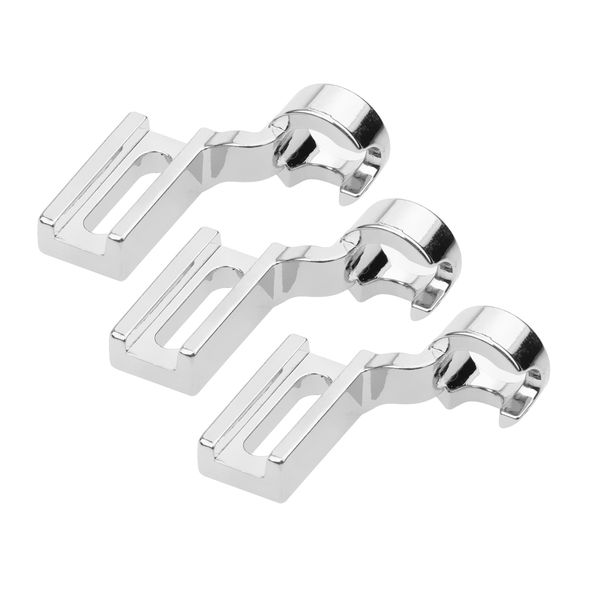 

high shank ruler foot frame quilting motion motion embroidery presser foot - pack of 3, Black