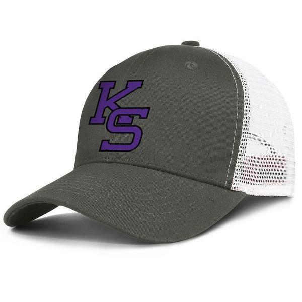 

kansas state wildcats basketball logo mens and womens adjustable trucker meshcap golf fashion baseball custom classic baseballhats gold, Blue;gray