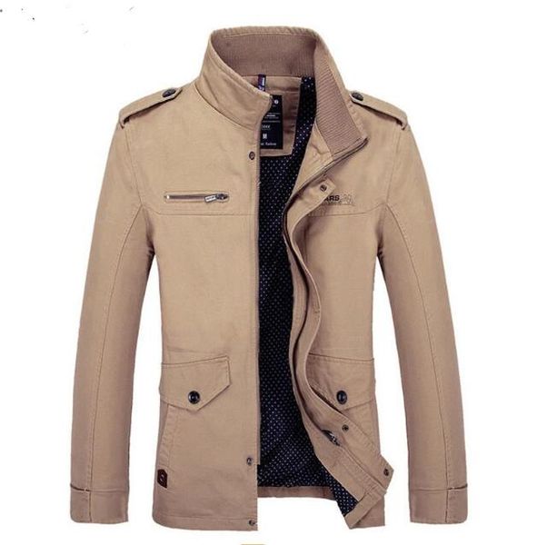 

men's jackets 2021 brand arrival male jacket slim fit mens autumn clothing man zipper warm cotton-padded, Black;brown