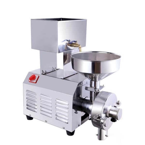 

горячая продажа оптовая многофункциональный 2200 вт коммерческий зерношлифовальный станок фрезерный станок арахиса кунжутное измельчение ара