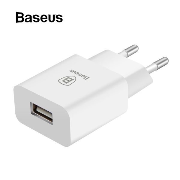 

baseus usb charger for iphone 8 7 eu plug travel wall charger for samsung s9 huawei xiaomi mi mobile phone charger adapter