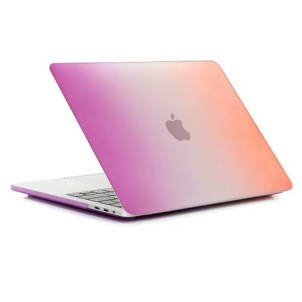 

rainbow lapcase for apple macbook pro 15.4 a1286 cover hard shockproof anti scratch transparent cases for macbook a1286