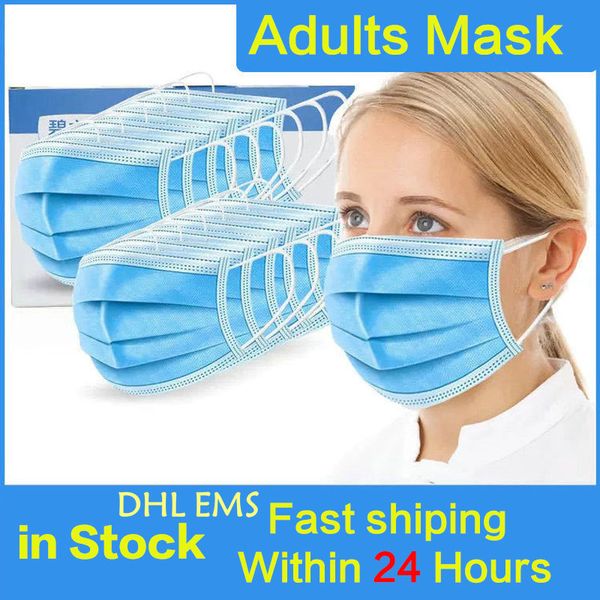 

men women face mask melt-blown filter cloth disposable masks anti flu virus dust formaldehyde bad smell protective mask