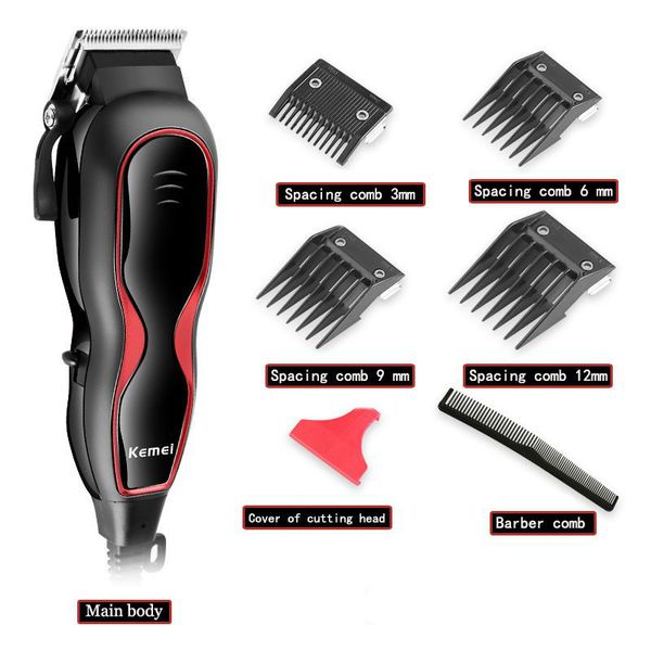

kemei 1027 4in1 electric haircut hair clipper 12w ac220 - 240v master barber clippers styling ooozt