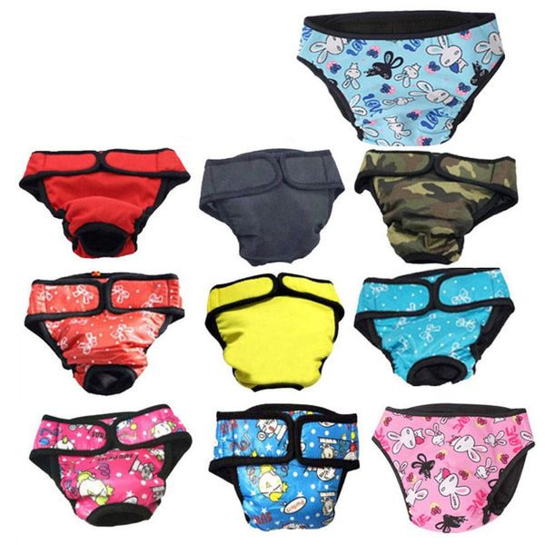 

cartoon reusable male dogs diapers washable waterproof breathable diapers pet dog pant stylish sanitary nappy diaper
