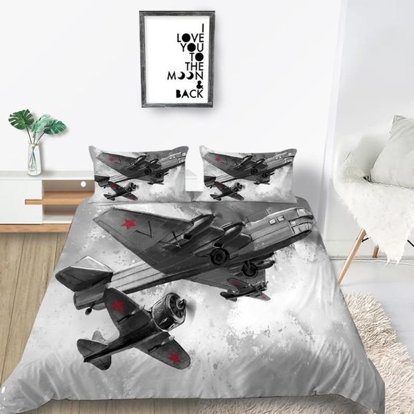 

истребители пододеяльник горячие продажи мода прохладный 3d пододеяльник войны  king twin full single double unique design bed set