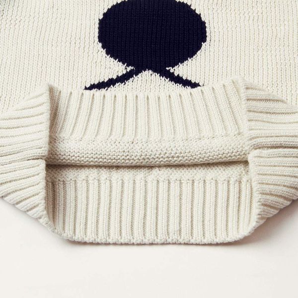 

knitted sweater for newborn baby boys girls clothes infant cartoon bear outerwear toddler hooded sweater for baby 6m 12m 2t 3t, White