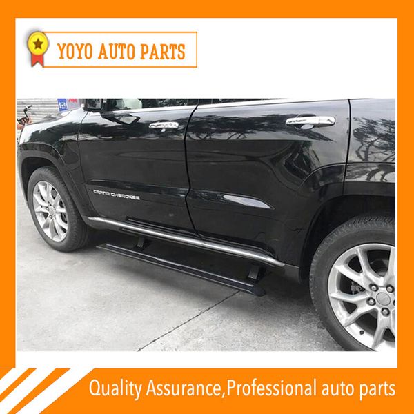 

aluminium alloy automatic scaling electric pedal side step running board for grand cherokee 2014 2015 2016 2017