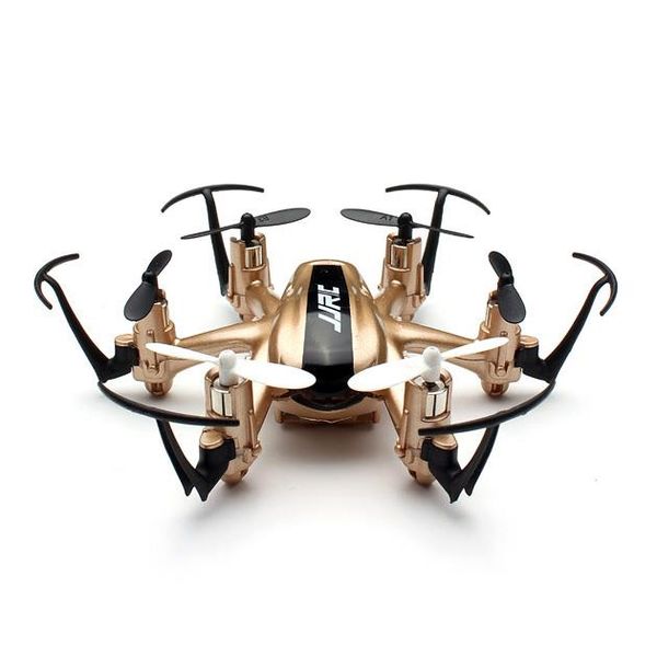 

jjrc h20 nano hexacopter rtf 2.4g 4ch 6axis headless mode one key to return 3d tumbling - gold