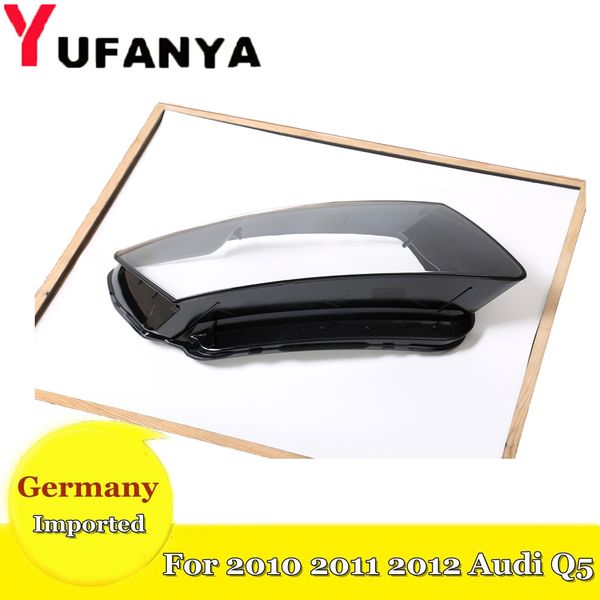 

left right car headlight headlamp fog light clear lens light covers case for q5 2010 2011 2012 headlight retrofit