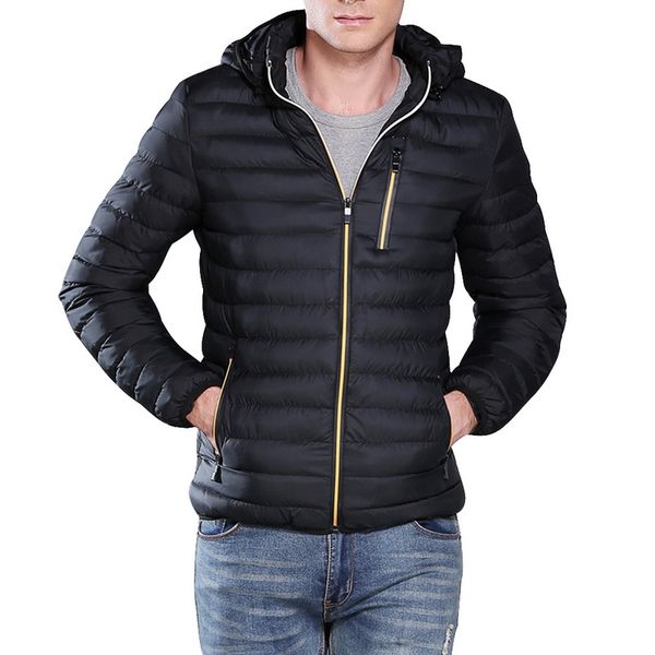 

vogue nice winter thick mens voguewarm parka coat plus size men jackets slim therml windbreaker jackets, Black;brown