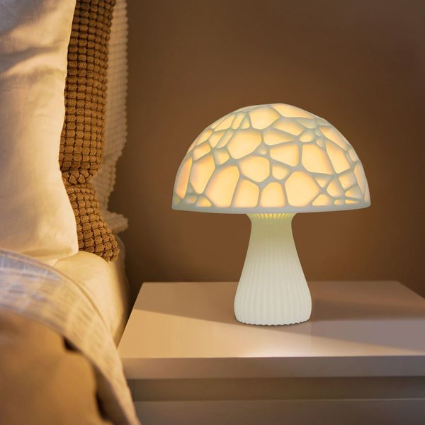 

mushroom moon lamp 3d mushroom lamp light decoration night light pat light romantic table lights lamp bedroom home decor mar18