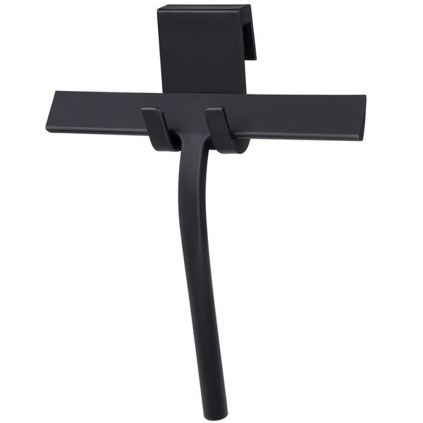 

silicone shower squeegee with hook non slip grip household window glass cleaner