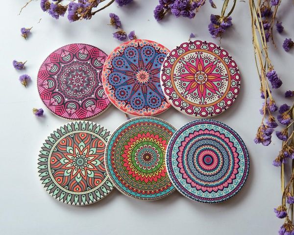 

ловка дизайн водопоглоиеле ceramic coaster пѬобкой веѬнђ набоѬ опом