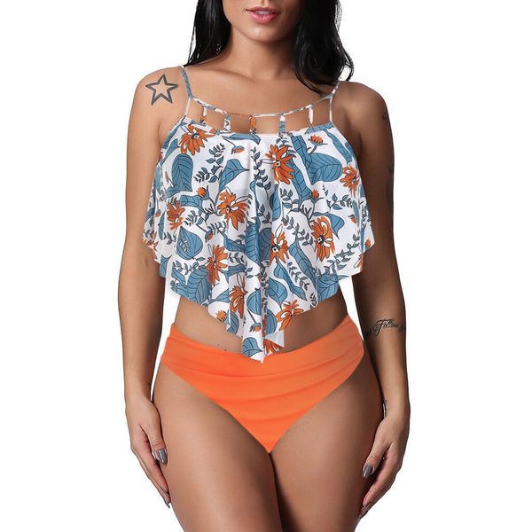 

bikini set sagace new women plus size print tankini swimjupmsuit swimsuit beachwear padded swimwear women 2019 summer