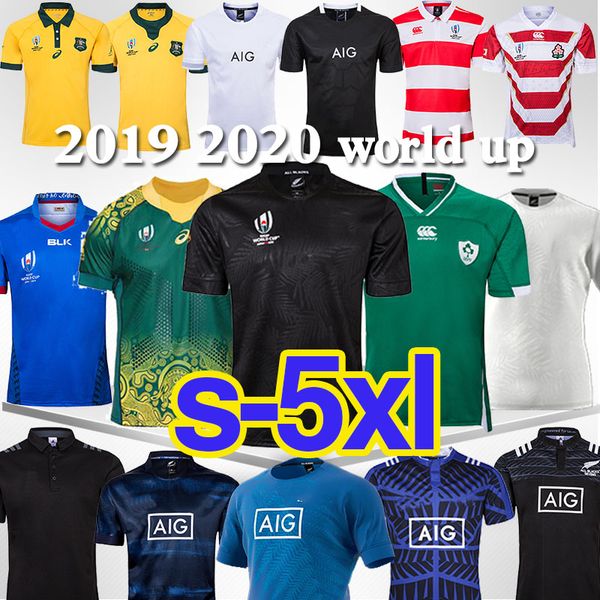 

Rugby Jersey Ireland New Zealand Australias WALLABIES Rugby World Cups NEW Japan ZEALAND JERSEY National HOME JERSEY cheap player fans