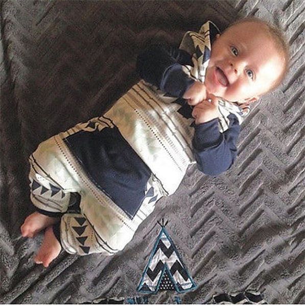 

CANIS Newborn Kids Baby Boy Striped Romper Bebe Boys Rompers Jumpsuit Playsuit Hooded Clothes Outfits Ropa Romper