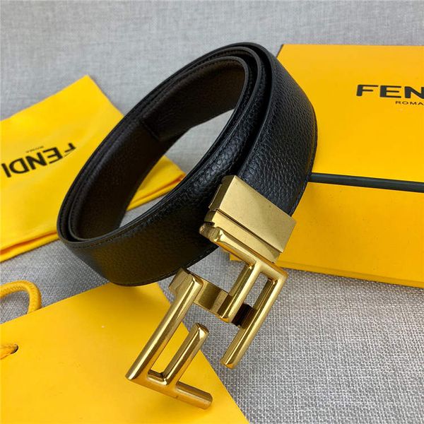 

luxury leather belt luxury fashion brand leather belt fashion buckle 2019 latest width 3.4cm selling 201900440, Black;brown