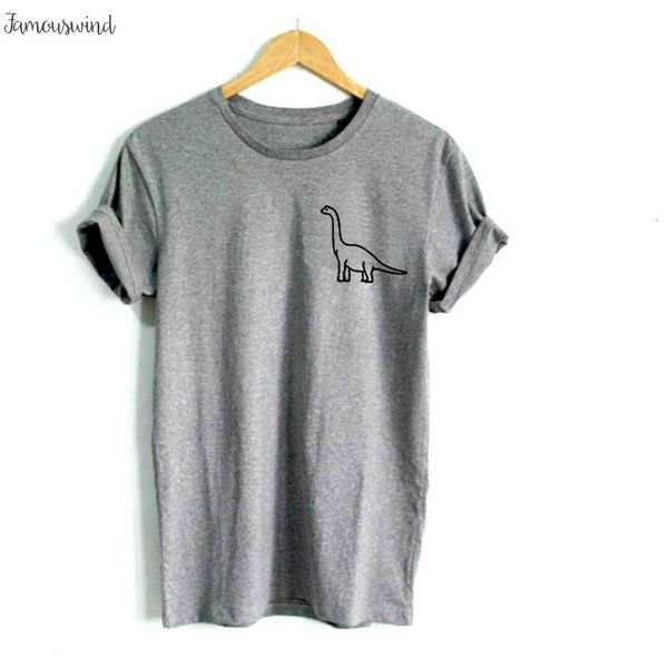 

2019 динозавр печати женщины tshirt casual cotton hipster смешные t рубашка top tee tumblr корабль плюс размер xs 4xl, White