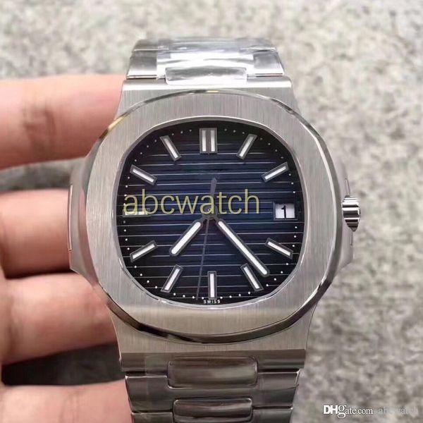 

6 styles luxury watch 40mm automatic watch 316l stainless steel atch watch sapphire glass machinery 5711 series, Slivery;brown