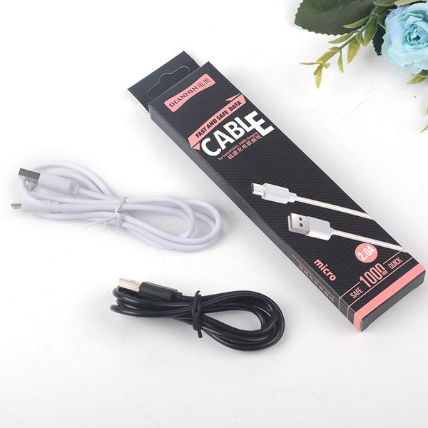 

micro usb cable data line 1m 3ft high speed type c charging cord for s8 s9 with retail packaging