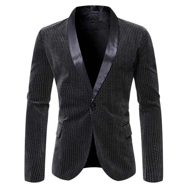 

new arrival luxury costume men blazer new spring fashion business slim fit men suit terno blazers masculino, White;black